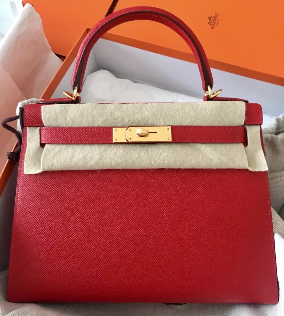 Hermes Birkin 30 Rouge H Epsom Gold Hardware #T - Vendome Monte Carlo