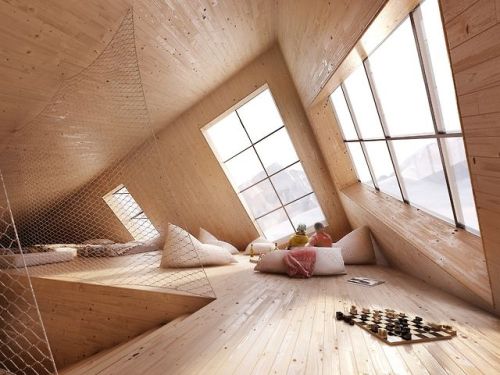 nnmprv:  Cuboidal Mountain Hut by Atelier 8000. You can find me on: Instagram | Pinterest | Behance 