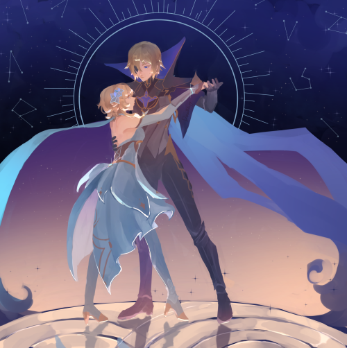 star prince and princess waltzing 