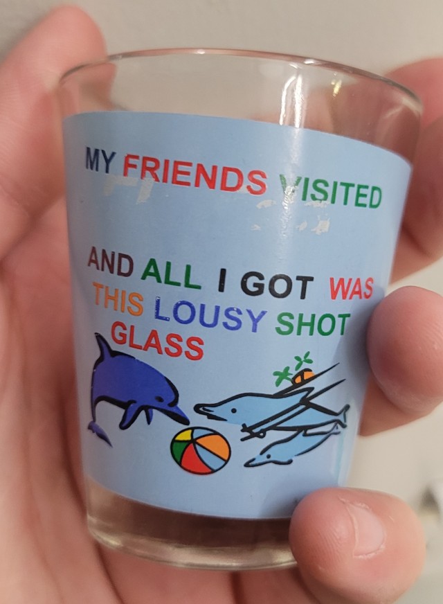 Porn photo shiftythrifting:The void shot glass