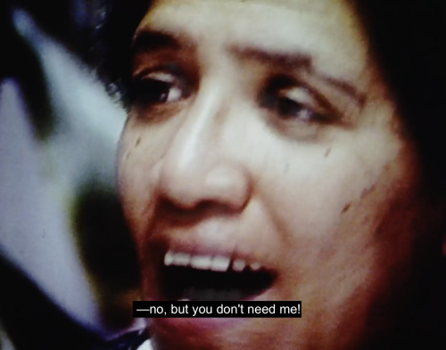 The image shows a close up of Audre Lorde's face as she speaks to her students. She continues, "--no, but you don't need me!"