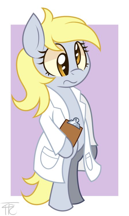 wildberry-poptart:  I wanted to see her in a lab coat. These are the results.   <3