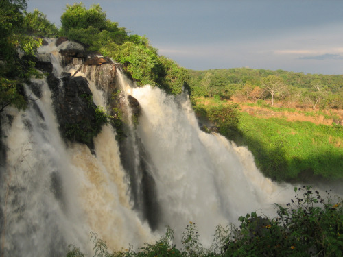 gotraveling:Boali Waterfall, Central African Republic ~ by The EITI- the source of power for the Cen