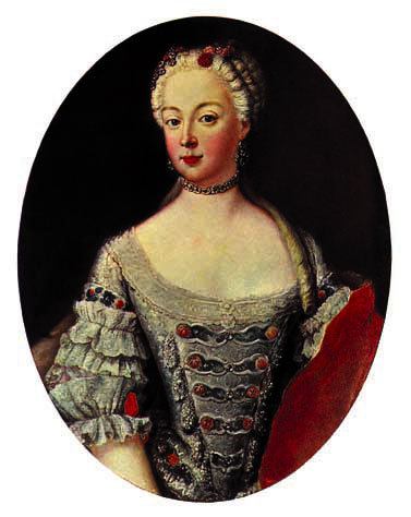 Elisabeth Christine, Queen of Prussia by Antoine Pesne, c. 1730s