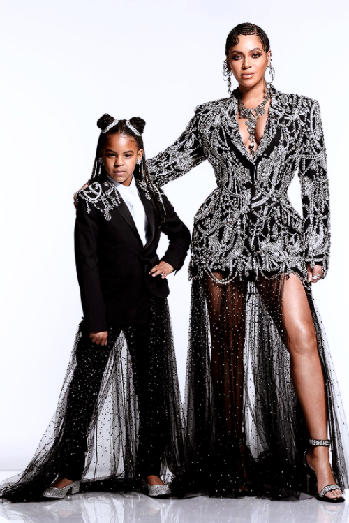 jenniferlawurence: BEYONCÉ AND BLUE IVY at The Lion King premiere