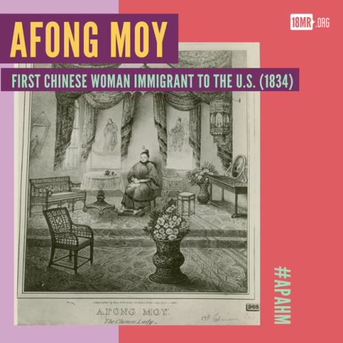 Afong Moy is believed to be the 1st Chinese woman to ever set foot in the US. Sadly, she experienced