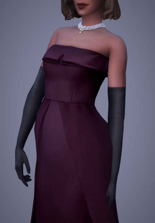 magnolianfarewell:Gala Dress | 2 Styles | 20 SwatchesI was trying to get this out yesterday (first M