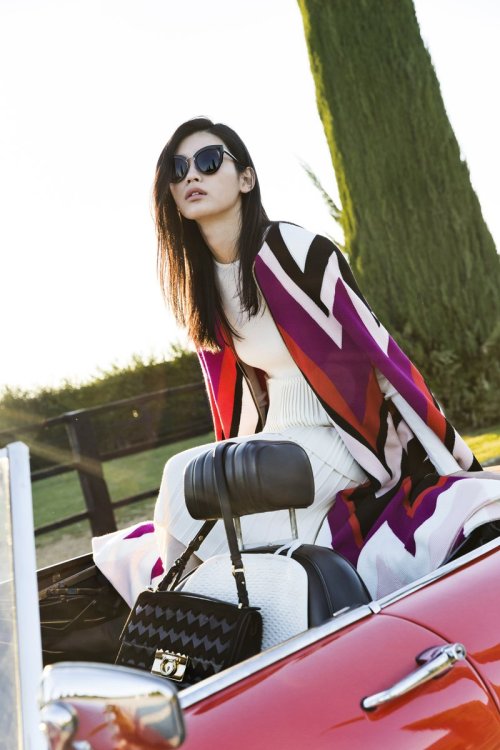 SALVATORE FERRAGAMO F/W 2016: MING XI, INE NEEFS, & VALERY KAUFMAN by CRAIG McDEAN