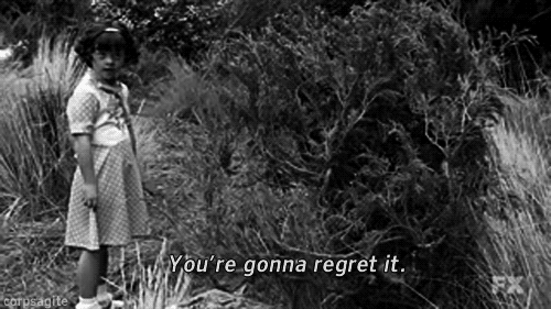 ghostquick:  when someone says they are going to start watching american horror story. 