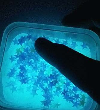 elation-station: Glow Blue