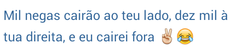 omaximorespeito:  Porque eu nao sou suas negas 