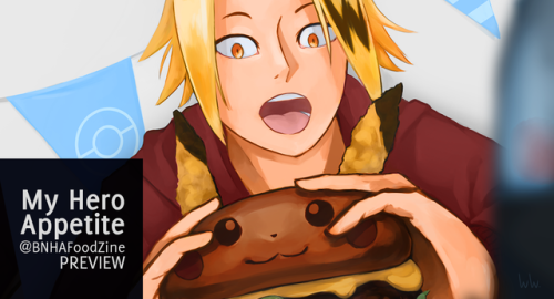 A small preview of my piece for @bnhafoodzine !!I had a lot of fun experimenting with textures this 