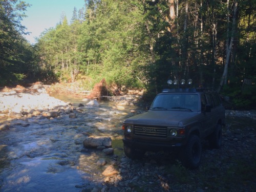 1985zcar: Today’s Adventure. 7/2/2015.  Camped out in the Landcruiser for the first time last night.