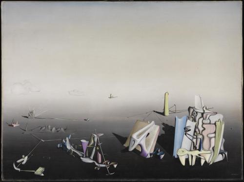 Yves TanguyAzure Day ,1937Oil paint on canvas