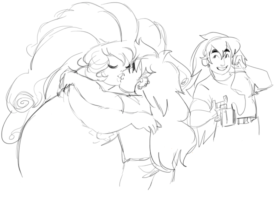 shrimpea:  gregrose stuff// i love this big mom/small dad oh my god  