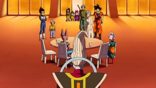 Smol Vegetable @ DBS Episode 58 ♥♥Look at the 5th picture where he’s clearly smaller than Bulma XDD