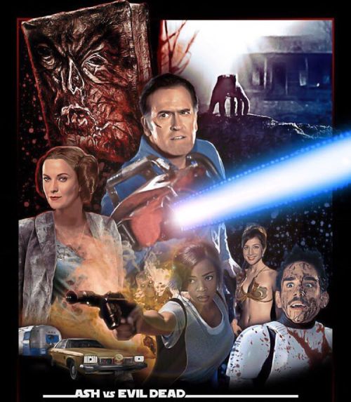 #ashvsevildead: The Cabin Awakens #starwarstheforceawakens #ash