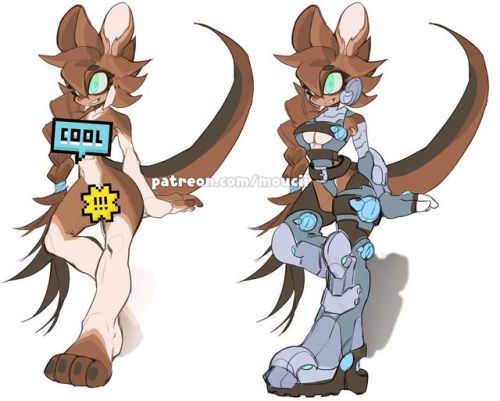 #mouciioc Alfie! I recently got her returned to me. c: She&rsquo;s a concept of Zone Cops I worked o