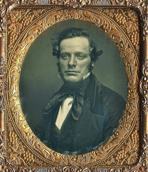 1/6th Plate Daguerreotype of Brevet Lt. Colonel Nathaniel Amory Tucker, March 1853 (by lisby1)