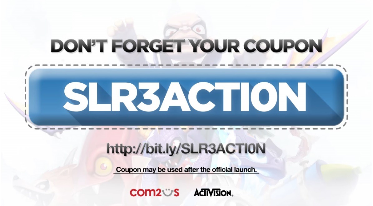 Skylands Academy Blog — The first two coupon codes for Skylanders Ring