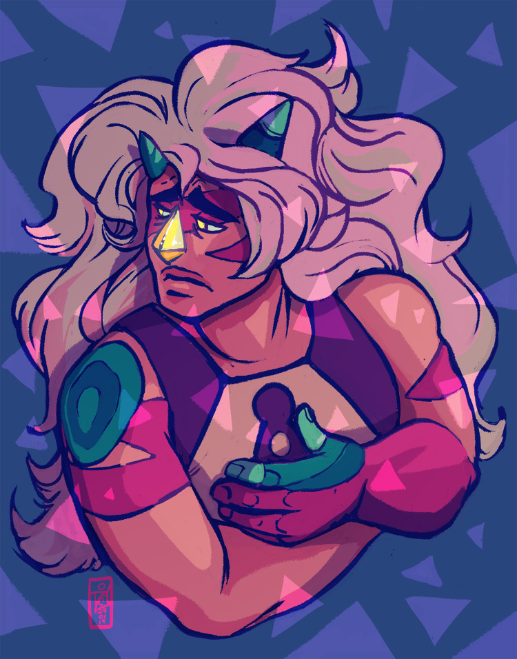 iisjah:    Another Steven Universe art! I wouldn’t forget my queen! Jasper after