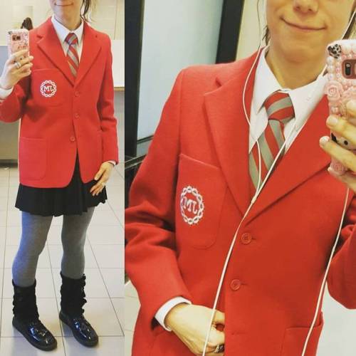 Red blazer day! 