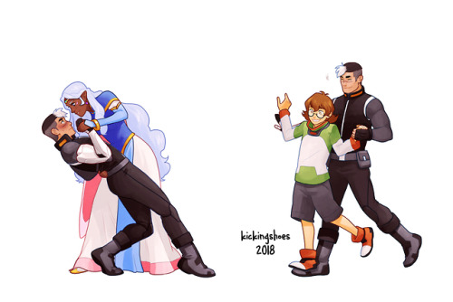 kickingshoes: kickingshoes: Once upon a time, back during the second season of Voltron, we drew Sh