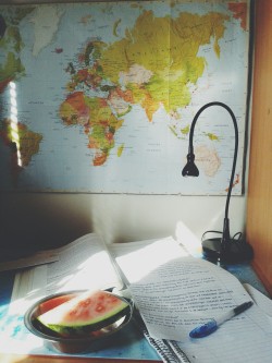 bestwayoutisalwaysthrough:  My motivation to study hard and get the opportunity to travel more and work abroad. 📚✈