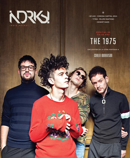 chvngeofhevrt: The 1975 on the cover of Indie Rocks Mexico