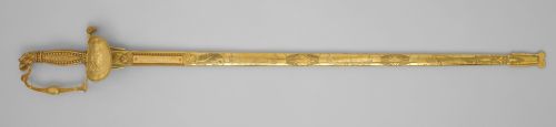 art-of-swords:Presentation Sword with ScabbardMaker: John Targee (American, circa 1774–1850)Date: ci