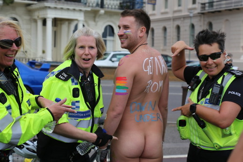 World Naked Bike Ride Brighton UK 2017New, exclusive and originally taken by the source blogs ownerT