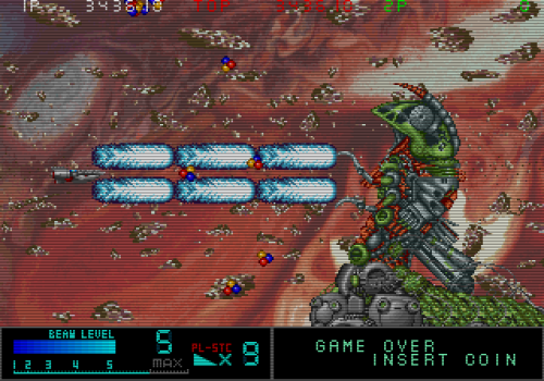 obscurevideogames:  ultrace: Of Taito’s shoot-em-ups, none has such a storied history as Darius, with its unique galactic fish-monster-ship themes. However, this different take on the term space marine is a little exotic for some people, who might