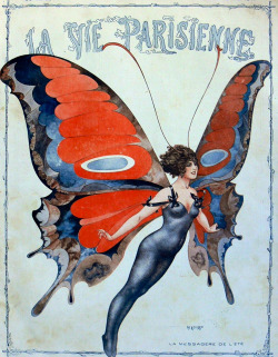 Maudelynn:  Chéri Hérouard Cover Art For La Vie Parisienne May, 1917  