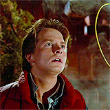 fybacktothefuture:  Marty’s cutest moments → Back to the Future Part I 