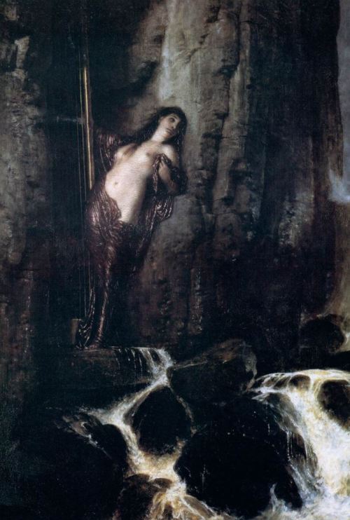 Porn chimneyfish:  The Surf, 1883 Arnold Böcklin photos