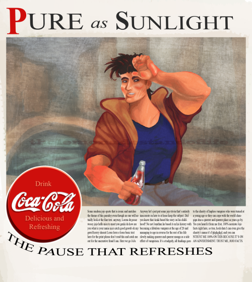 lemonadestandoflife: There are real 1940s cola adverts with “Pure as Sunlight” as t