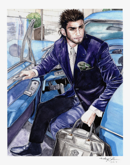 wombywoo: #ffxvweek- day one: fashion fashion and cars ft. the chocobros 