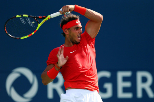 gymnasticians:Rafael Nadal defeats Stefanos Tsitsipas to win the Rogers Cup, earning his 80th ATP Wo