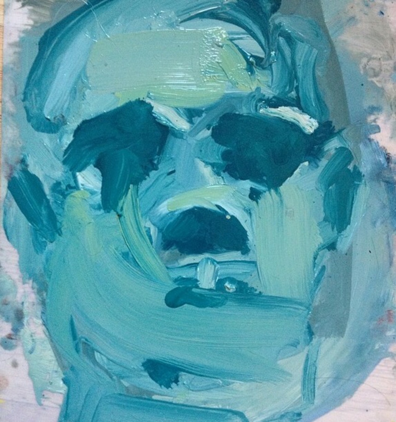 criwes:  Study of Blues (2014) by Mike Rachlis (tumblr)