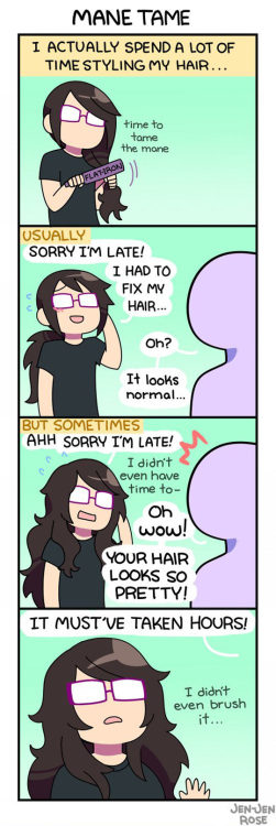 srsfunny:  Taming The Manehttp://srsfunny.tumblr.com/