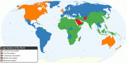 mapsontheweb:  Legal Systems of the World.