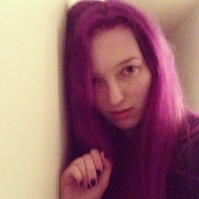 #purplehair #hair #hairdye