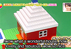 princeinprague:  tohoshinki makes us some lego 