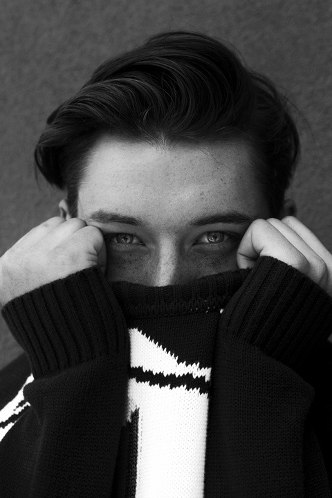boysbygirls:  James Hoar at Nevs Model Agency photographed by Sophie Mayanne in this week’s editorial “An Urban Adventure”. Styling by Kitty Cowell. James wears jumper by Christopher Shannon. See full editorial here. 