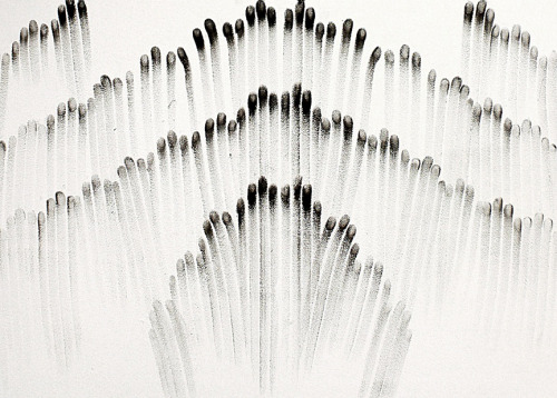 artchipel:  Judith Braun (USA) - Fingering (detail) New York-based artist Judith Braun has been working on her simple but beautiful series “Fingerings”, an ongoing project in which she uses walls as canvases to explore liberating, improvised strokes