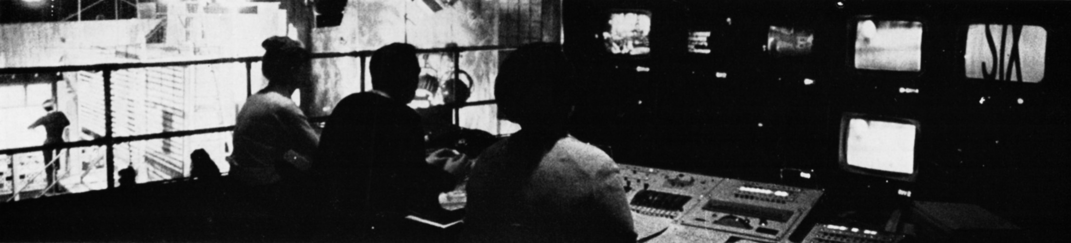 Vision control room, Studio 5a.