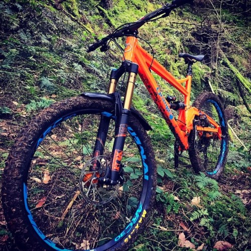 mtbcymru:One hell of a bike! #mtb #orangebikes #alpine6 #itjustworks #madeintheuk #justride #allmoun