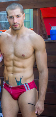 greenspeedos:  intense in red