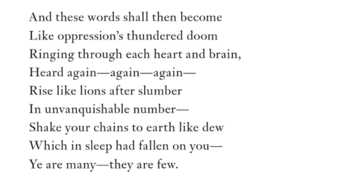 wmilam: from The Masque of Anarchy by Percy Bysshe Shelley 