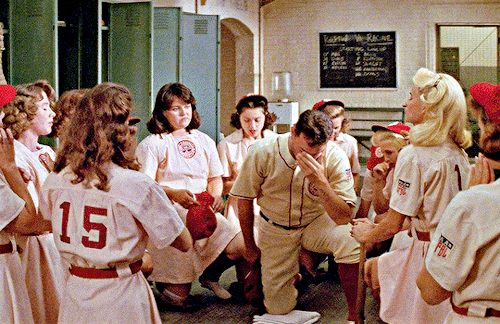 chewbacca:A LEAGUE OF THEIR OWN (1992) — dir. Penny Marshall